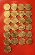 COLLEZIONE 25 MONETE 200 LIRE