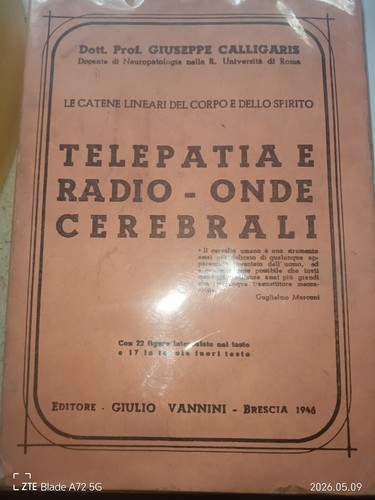 Telepatia radio onde - e,