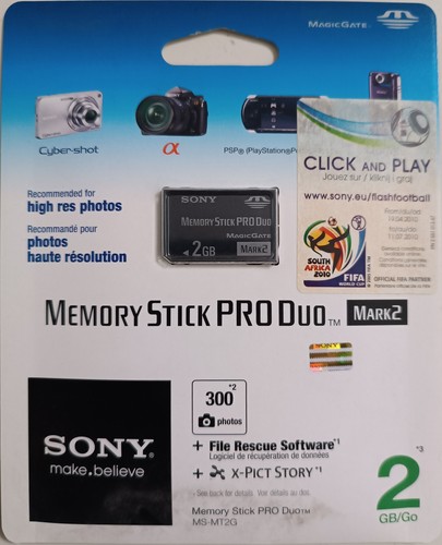 Memory stick pro duo - da, 2