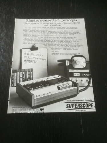 1976 piastra cassette - piastra,