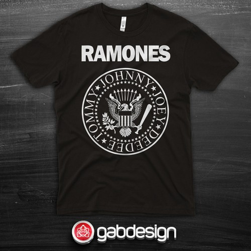 Shirt ramones 100 - 100%, cotone