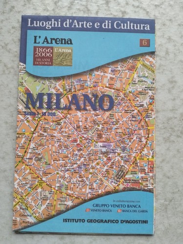Cartina milano luoghi - di,
