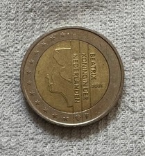 2 Euro Coin 2001 Beatrix