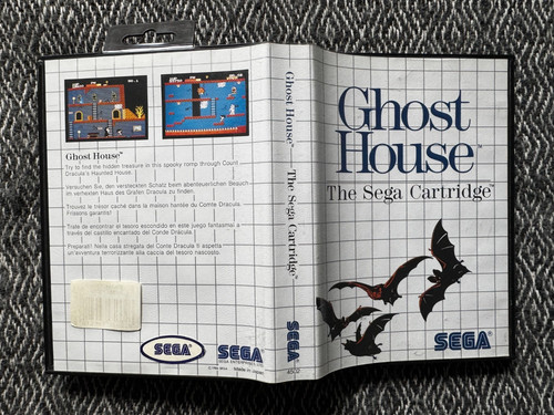 Master system ghost house - system,