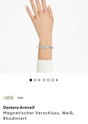 Bracciale swarovski dextera - bracciale,