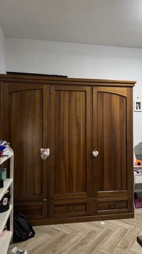 Armadio comodino legno vero - armadio,