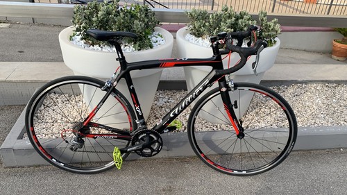 Bici corsa carbonio usata - da,