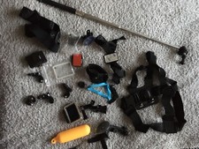 Accessori Go Pro articoli multipli selfie stick petto e cinghia testa galleggiante acqua