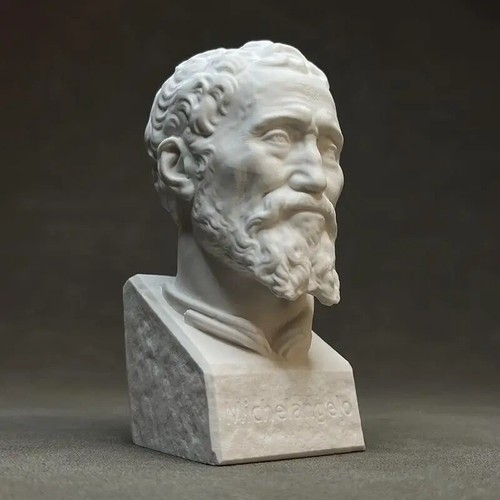 Busto scultura michelangelo - busto,