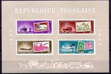 Togo 1963 Trasporto Postale/Bike/Triciclo Auto Aerei Comunicazione S-on-S MNH