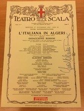 Locandina firmata da Lucia Valentini Terrani