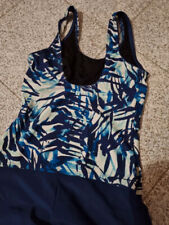 Costume da piscina intero con parte bassa a pantaloncino