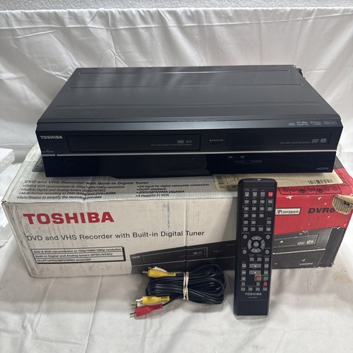 Toshiba dvr 670r open - box, vhs