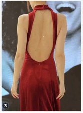 Abito midi Zara in velluto