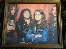 Metallica foto vintage anni 80