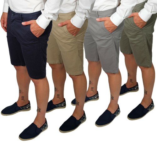 Pantalone uomo bermuda cotone - uomo,