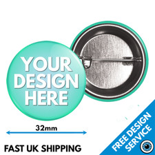 32mm custom badges - 32mm,