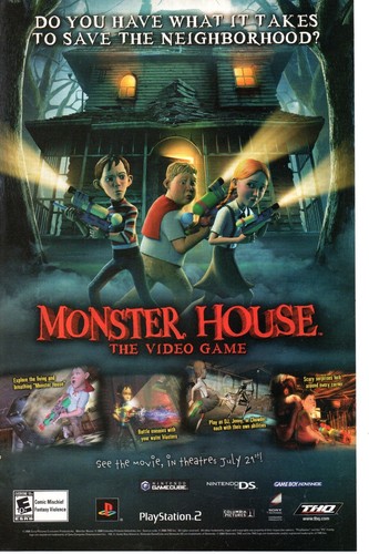 Videogioco monster house 2006 - monster,