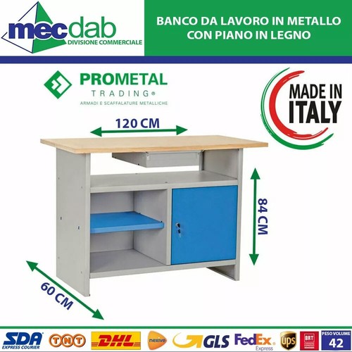 Banco lavoro con piano - banco,