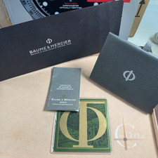 Corredo e documenti orologi Baume & Mercier manuale e garanzie