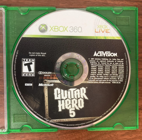 Guitar hero xbox 360 solo - -,