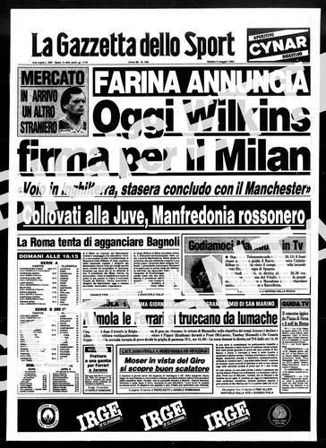 Gazzetta dello sport 1984 - sport,