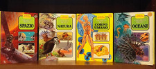Il Piccolo Naturalista i segreti del corpo umano Spazio Natura Oceani 4 libri 