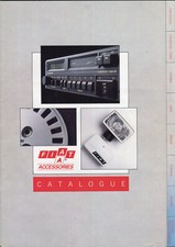 Accessori Fiat Panda Strada Regata Uno Croma brochure vendita Regno Unito 1987