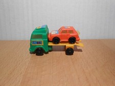 KINDER FERRERO: CAMION SOCCORSO ACI VERDE GIALLO CON  AUTO ARANCIO  K 94 N. 27