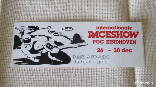 Vintage sticker racing - vintage, car