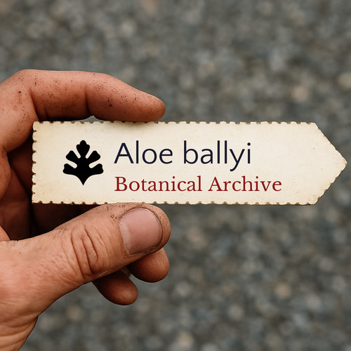 Aloe ballyi seeds - -, semi