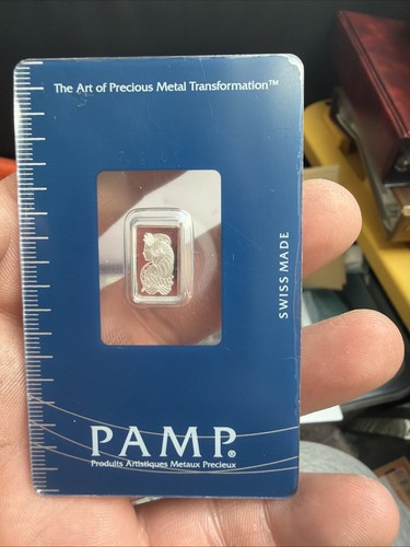 Pamp platinum bullion bar - pamp,