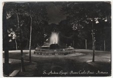 S. ANDREA BAGNI - PARMA - PIAZZA CARLO PONCI - NOTTURNO - VIAGG. 1954 -32378-
