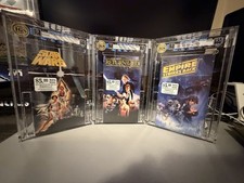 1990 STAR WARS VHS TRILOGY -