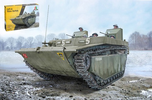Italeri lvt 4 - italeri, 1:35