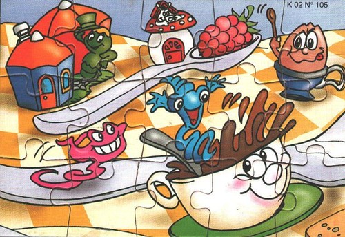 Kinder sorpresa puzzle - sorpresa,