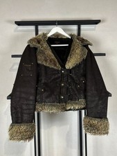 Giacca con cappuccio pelliccia