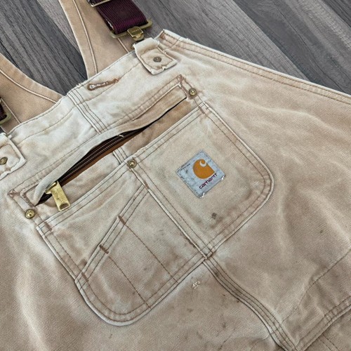 Salopette carhartt marrone - salopette,