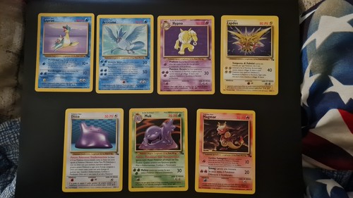 Lotto carte pokémon - 15, set