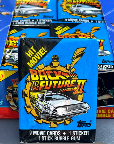 1989 topps back the future - 1989,