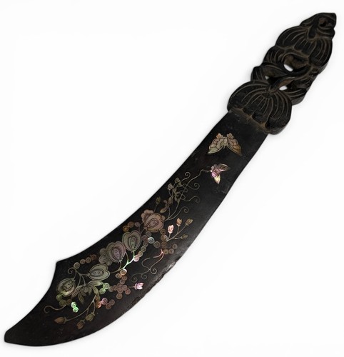 Vuoto tasca legno madreperla