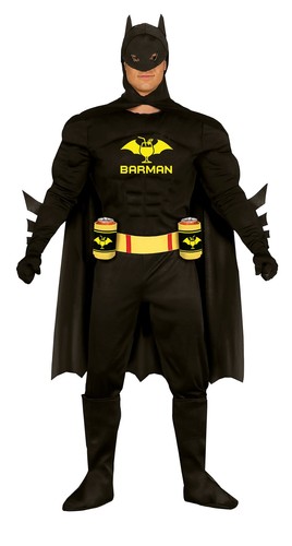 Costume uomo barman batman