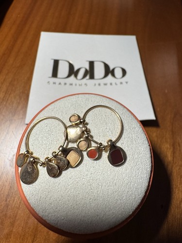 Orecchini oro dodo - oro, cerchio