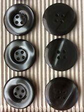 Lotto Bottoni 20 Kg 25mm 4 Fori per Giacca - Giacconi - Cappotto - Sartoria 