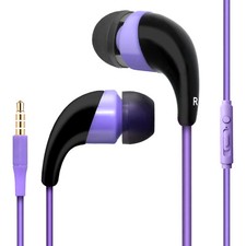 Purple Color 3.5mm Earbuds