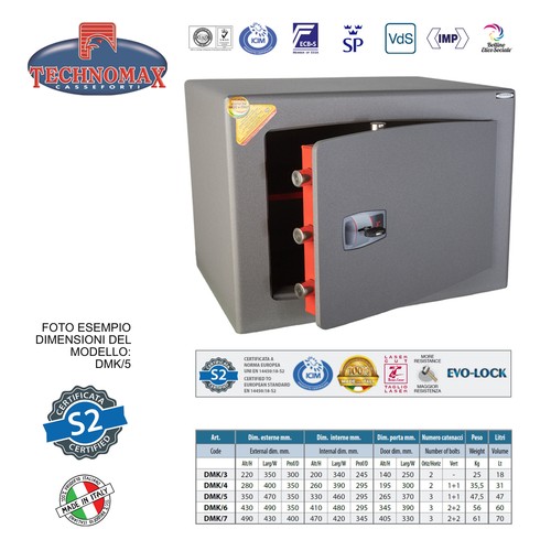 Cassaforte dmk 35x47x35 - cassaforte,