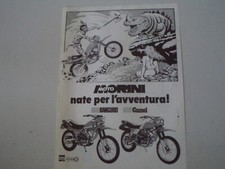 advertising Pubblicità 1983 MOTO MORINI KANGURO 350/CAMEL 500