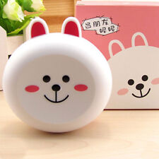 Custodia rigida portalenti protezione porta lenti a contatto vista coniglio