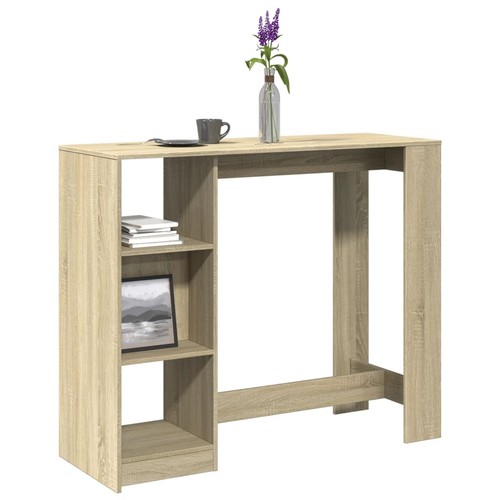 Tavolo bar con ripiano rovere - tavolo,