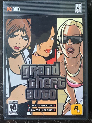 Dvd grand theft auto - pc,